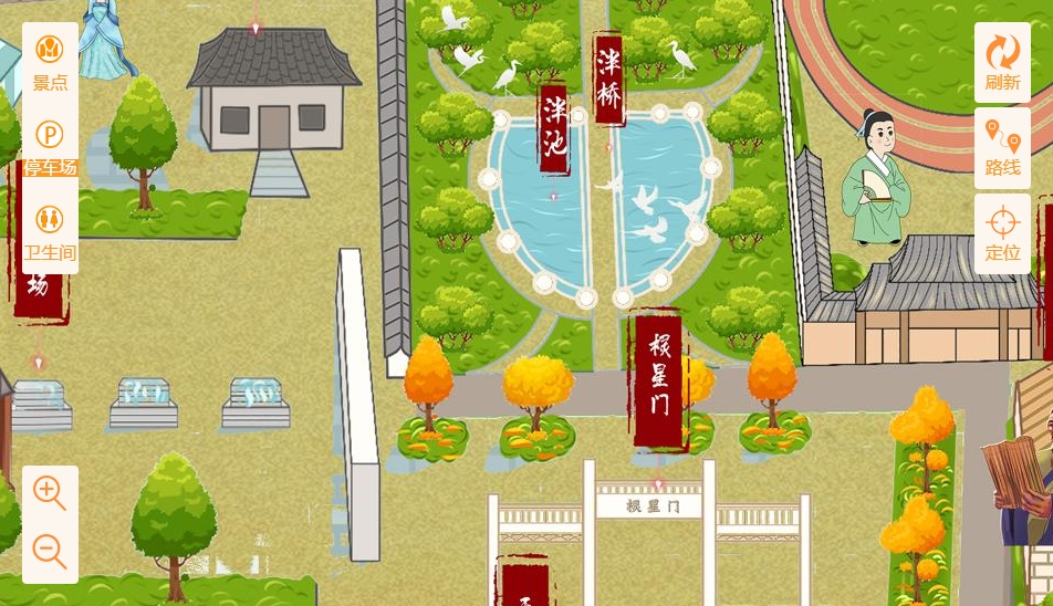 永新手绘地图景区语音讲解导览系统：智慧景区建设的基石